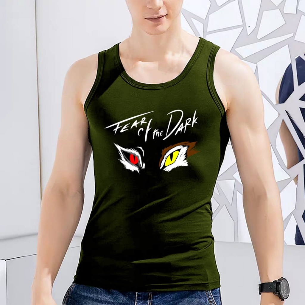 BisaCOD / Asgard777 -  SINGLET FEAR THE DORK / kaos dalam pria terbaru / kaos dalam pria murah / singlet pria / singlet olahraga
