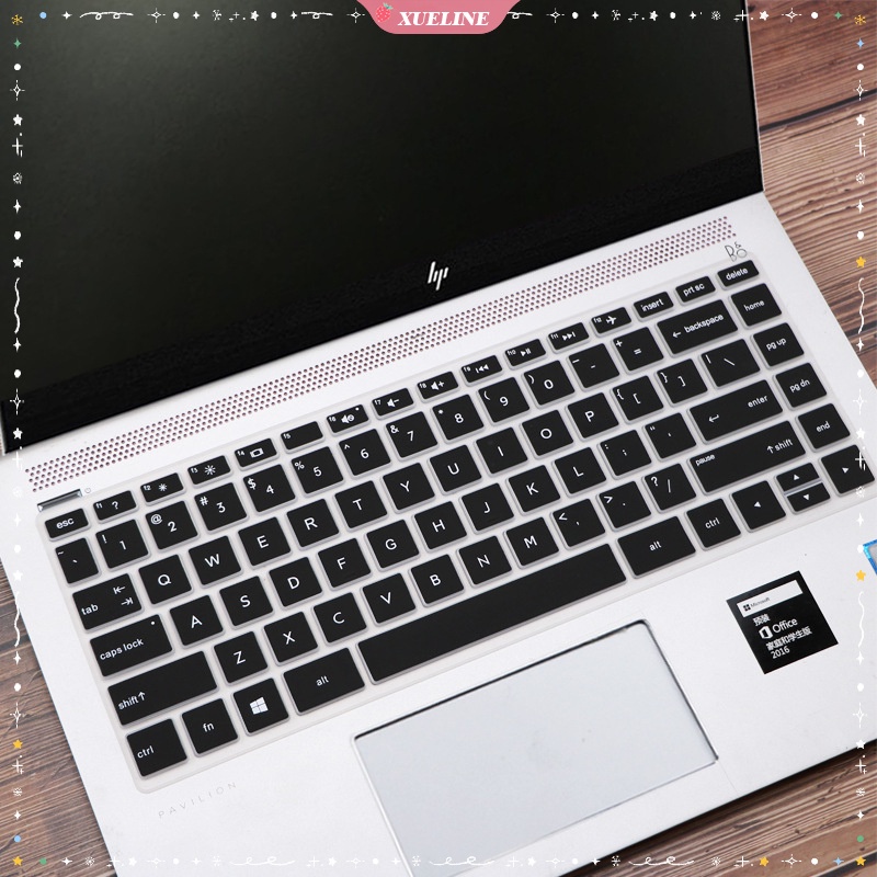 Hewlett-Packard Film Pelindung Keyboard HP Pavilion 14s-dq2038TU 14s-dq2037TU Bahan Silikon Tahan Air Dan Debu