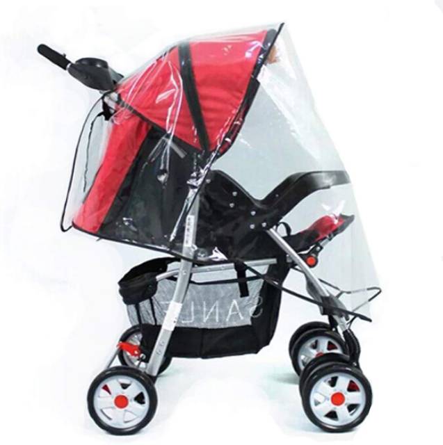 SARUNG Pelindung kereta bayi / cover raincoat stroller / Pelindung Stroller / Baby Stroller Shield