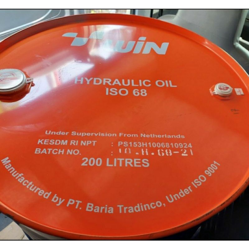 KINGS  Oli Drum WIN Hydarulic ISO 68 / Oli 10 -200L Drum Terbaru, Termurah dan Terlaris dan Terlaris