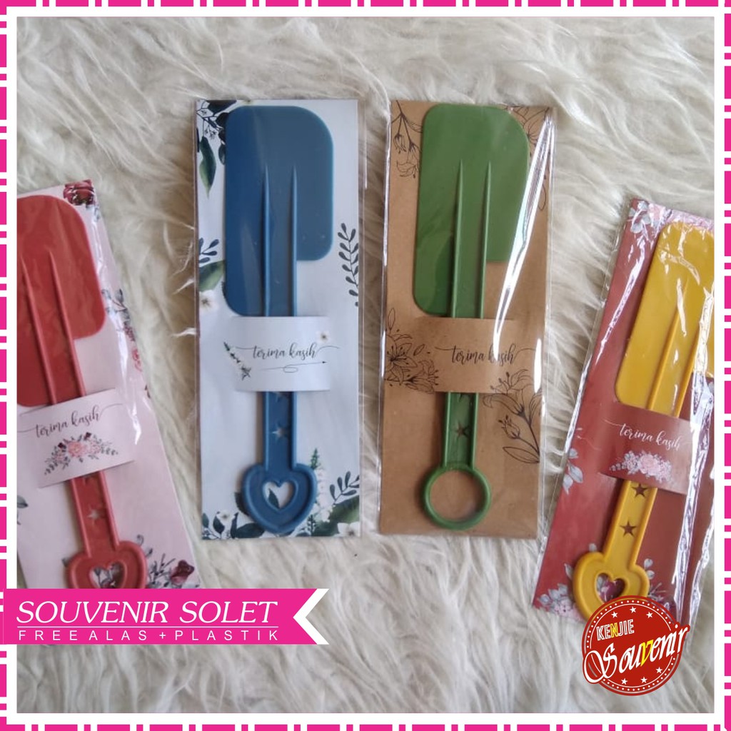 Souvenir Solet / Souvenir solet Kemasan Alas & Plastik / Souvenir Murah