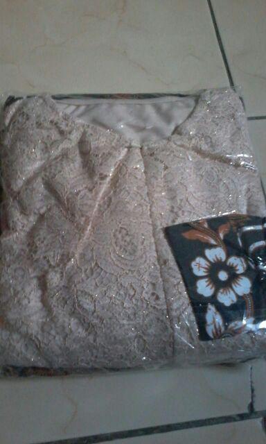 Zola_batik Batik Couple Brokat Rnb Couple Set Brokat 2733