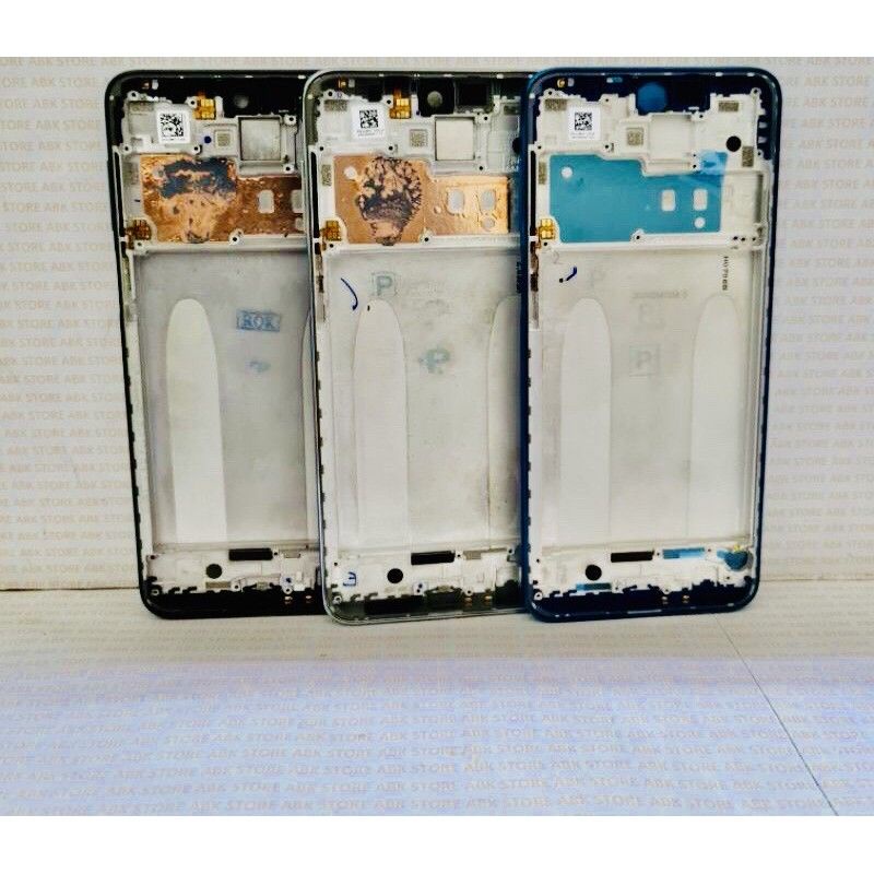 Frame Lcd - Tatakan Lcd - Tulang Tengah Bezel Xiaomi Redmi Note 9 Pro | Note9 Pro Original