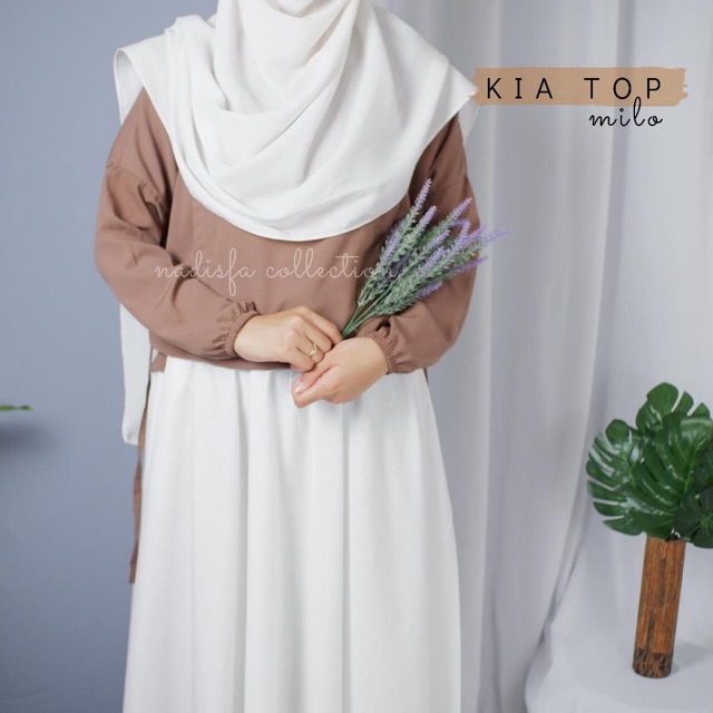 KIA TOP BLOUSE MULTIGAYA BUSUI FRIENDLY