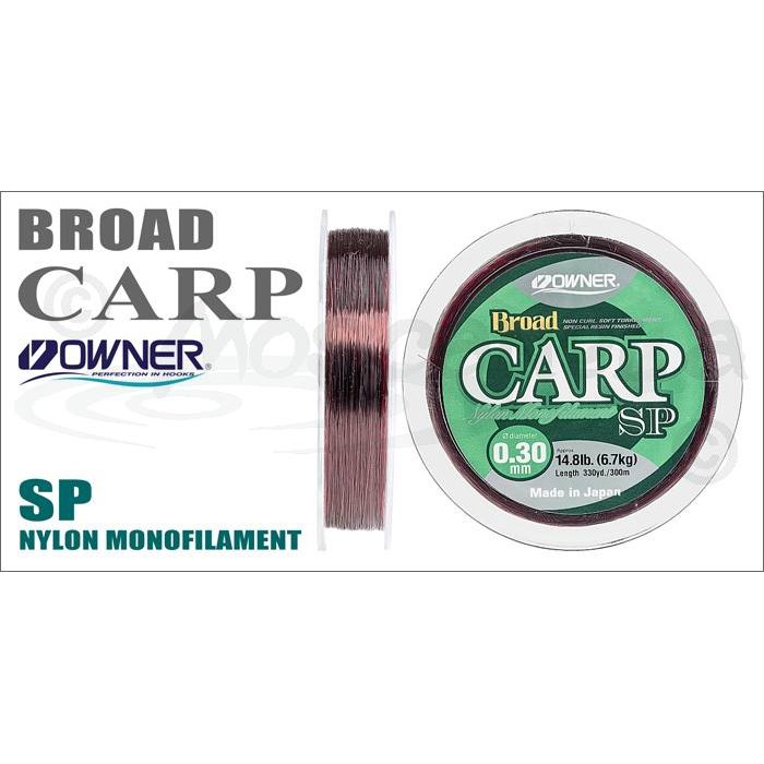 SENAR / LINE MONO OWNER BROAD CARP SP 300m