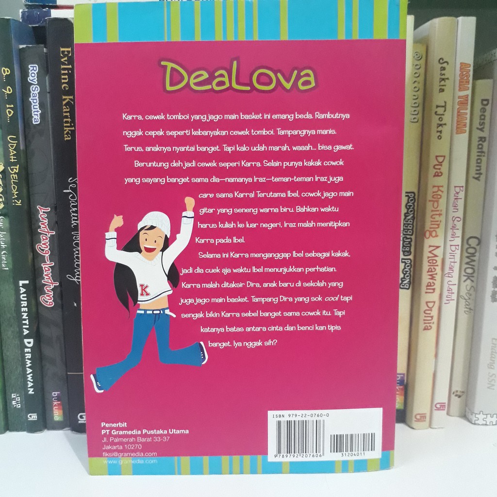 Novel Dealova Shopee Indonesia