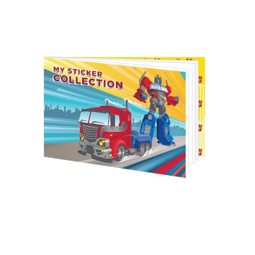 

STICKER BOOK - BUKU STICKER - TRANSFORMERS - OPTIMUS PRIME - TF021