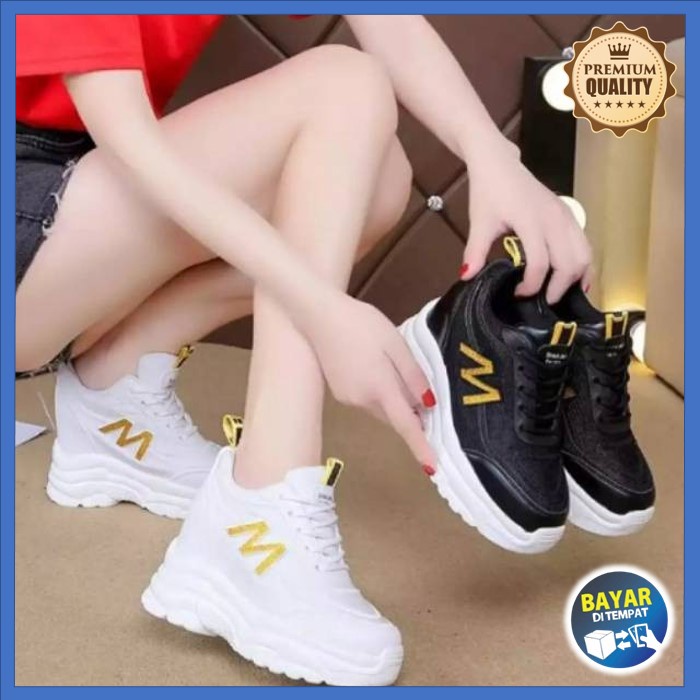 Sepatu Sneakers Wanita M-Pasir BG 810 / Sepatu Sneakers Wanita Import Korean Style Ootd Korea Kekinian / Sepatu Wanita Sneakers Terbaru Korea Import Murah Meriah