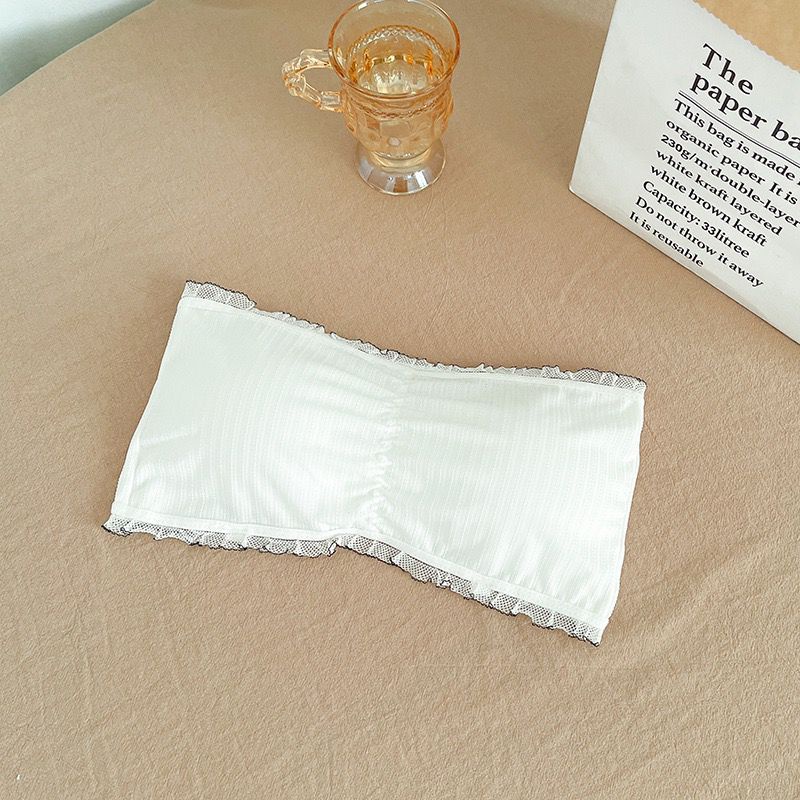 Victoria Bra Wanita Kemben Backless Tanpa Tali Motif Garis 1079