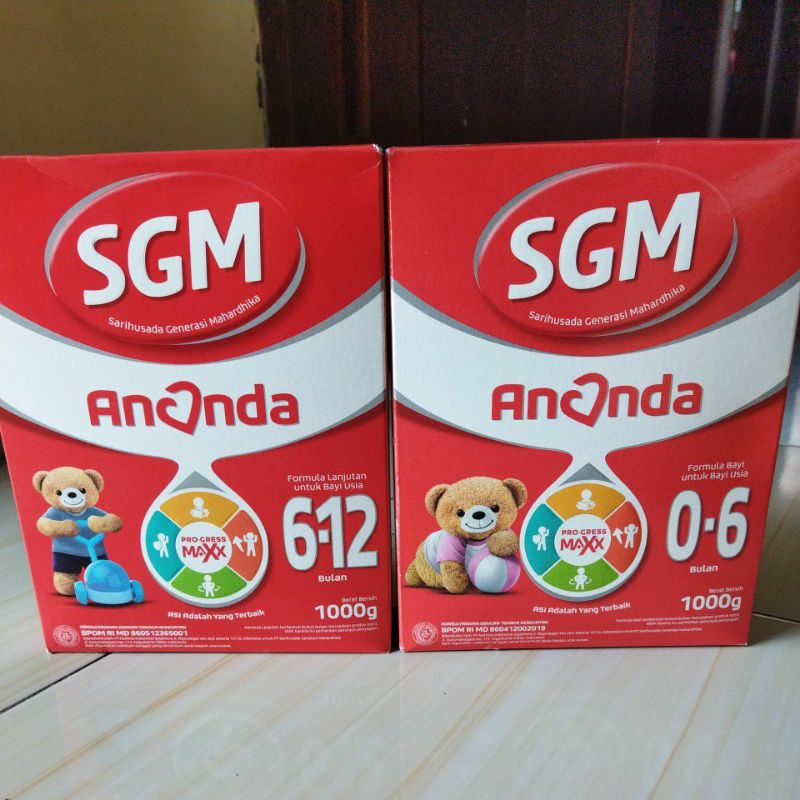 Jual SGM ANANDA SUSU FORMULA, 0-6 BULAN, 6-12 , SGM EXPLORE 1+ MADU