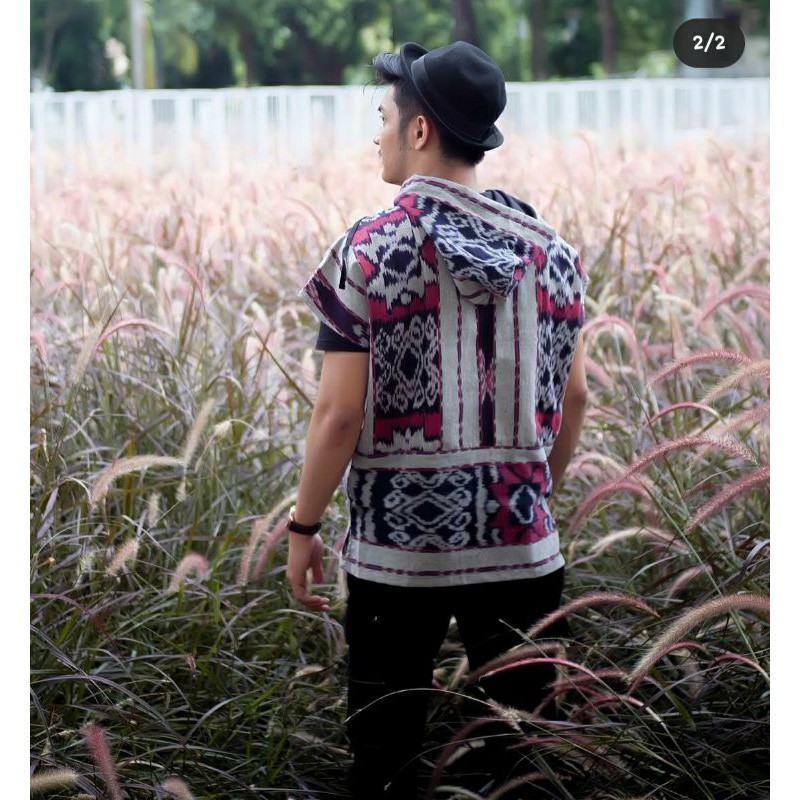 Hoodie tenun jepara baju tenun jepara baju etnik HO2