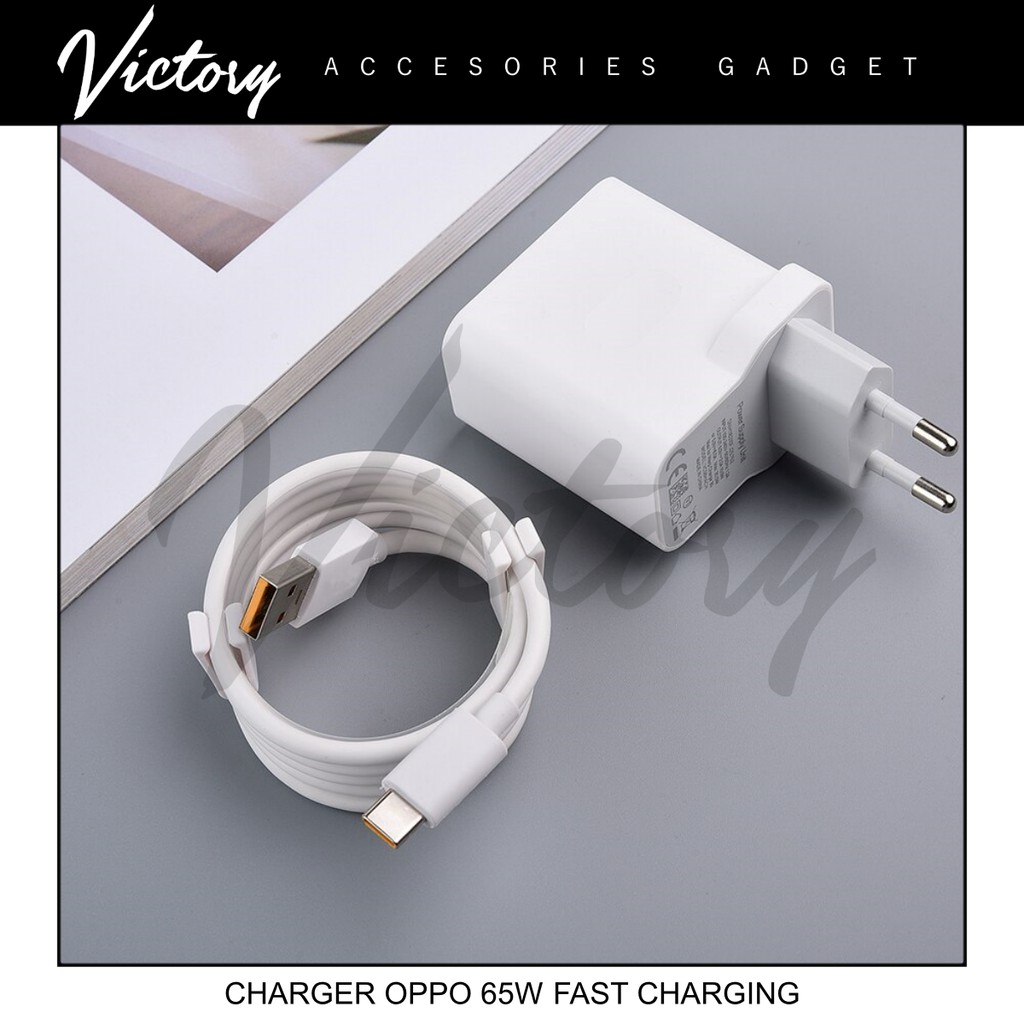 Charger OPPO VOOC 65W Flash Charging Micro USB 3.0 Original / Charger OPPO 65W VOOC