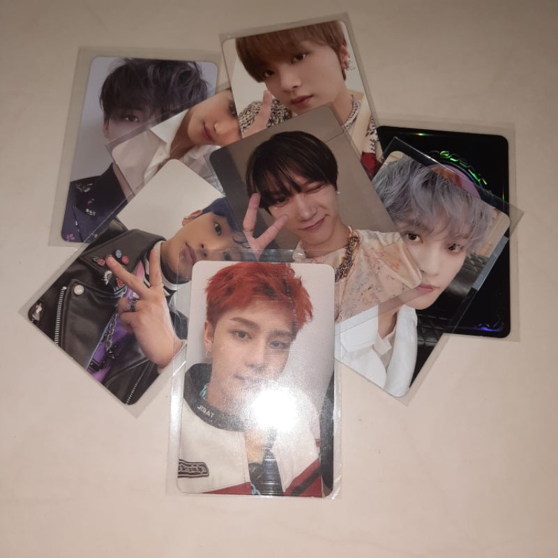 ready official pc photocard nct wayv superm jaemin,mark,haechan