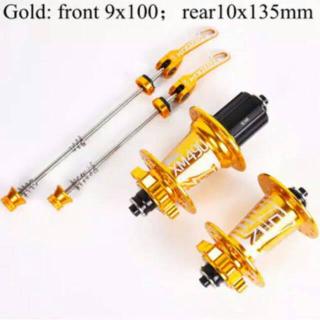 Hub freehub koozer xm490 reborn gold 32hole