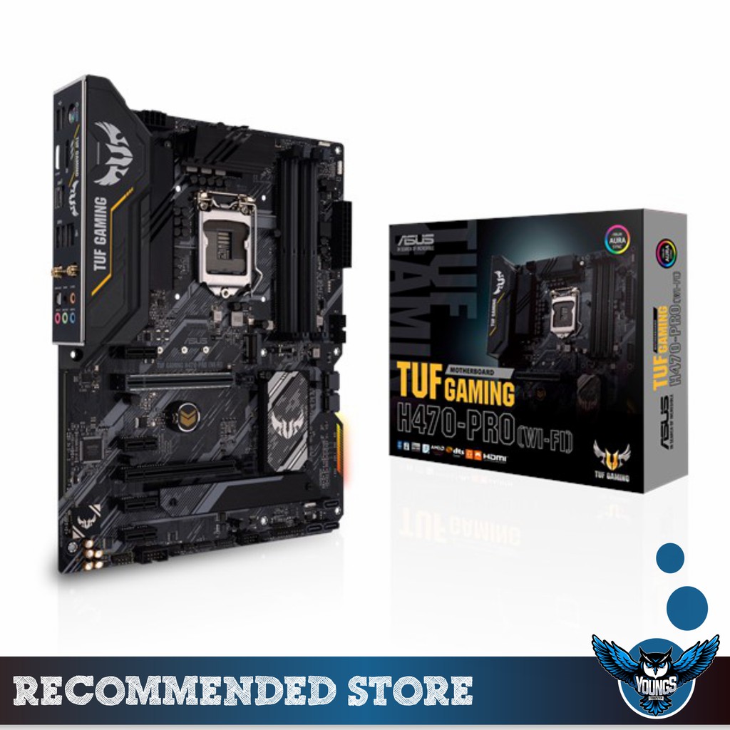 Asus TUF Gaming H470-PRO WiFi LGA 1200 DDR4 Motherboard Intel