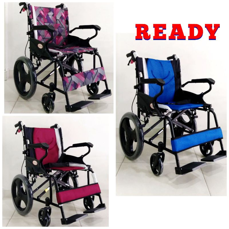 Kursi Roda travelling Avico  Alumunium Velg Racing