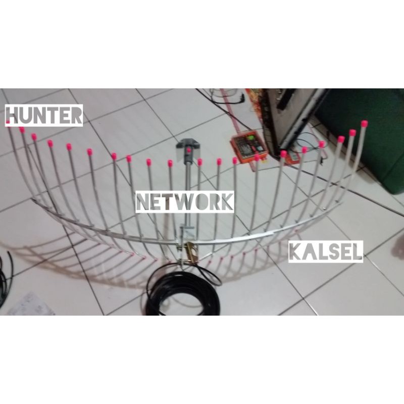 Antena Yagi grid sinyal modem wifi pigtail induksi hp super gain home router