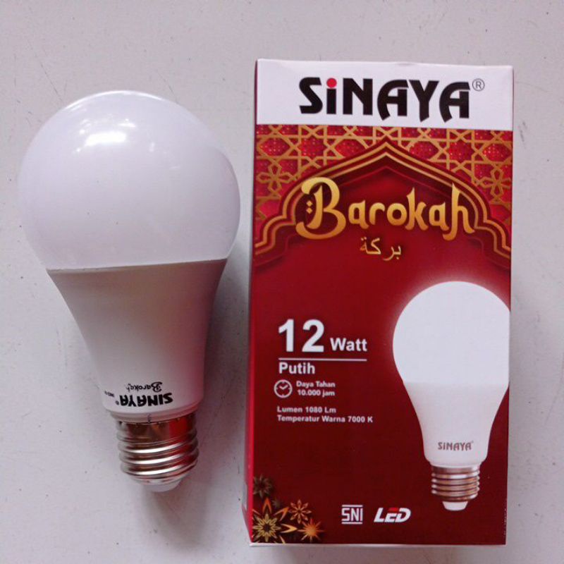 LAMPU LED MURAH BERKUALITAS BAGUS/GARANSI MEREK SINAYA BAROKAH 5W, 7W, 9W, 12W, 15W, 18W