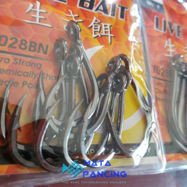 Kail mata pancing hammerhead live bait 7028BN hammerhead livebait