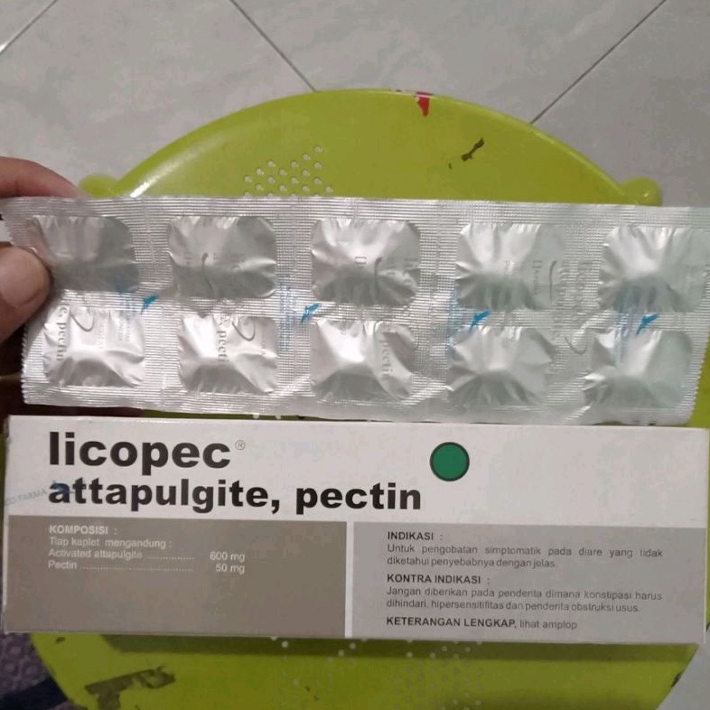 licopec® Kaplet (Obat Diare, Mules, Mencret, Sakit Perut)