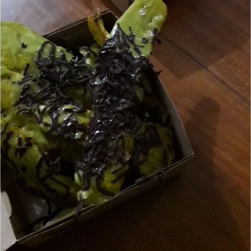 

Pisang Goreng Topping Matcha Choco