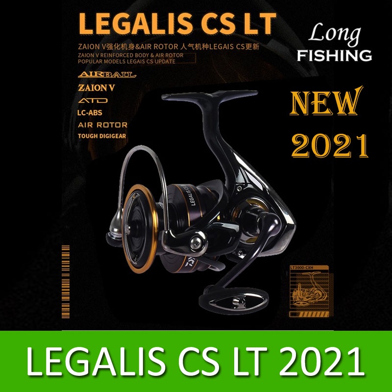 Reel Pancing DAIWA LEGALIS CS LT New 2021 2500XH 3000CXH 4000CXH 5000CXH 6000H Original