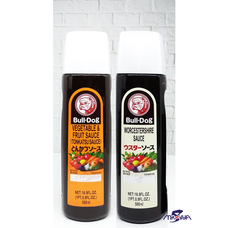 

Bulldog Sauce Tonkatsu / Bumbu Saus Tonkatsu / Whorchestershire 500Ml