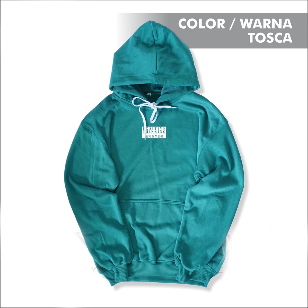 Sweater Hoodie Unisex Pria Wanita Lagi Hits Lagi Viral Model Terbaru Over Size Jaket Big size XXXL Switer Terlaris Brand Distro Bandung Real Pict Laki Laki Dewasa Anak Muda Bisa Cod Big Sale Suiter Kekinian Warna Tosca Sweater cowok