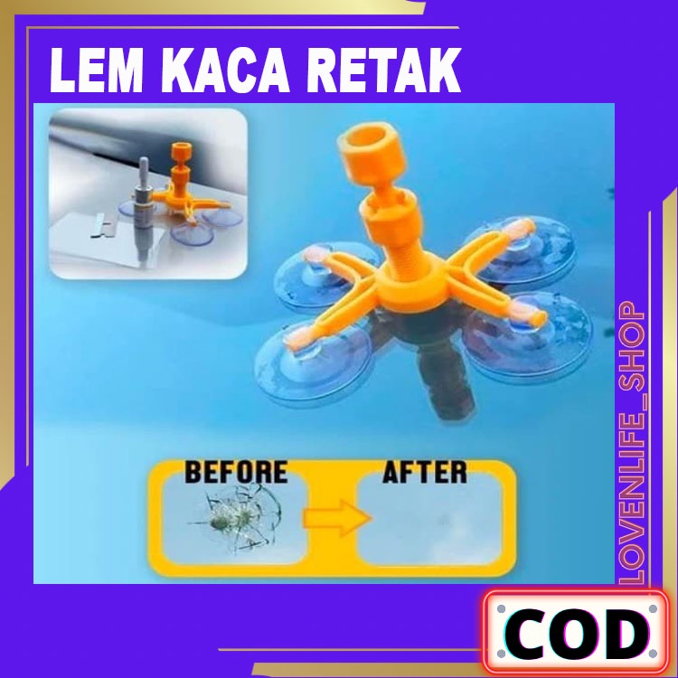 【BAYAR DITEMPAT】CAIRAN LEM KACA RETAK / LAYAR HP / GLASS REPAIR / LEM GELAS KACA / ANTI PECAH DAN RE