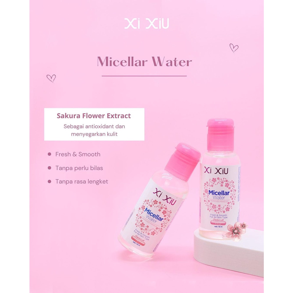 ❣️Rakkistore99❣️XI XIU Micellar Water For All Skin Type Micellar Water XIXIU 100 ml