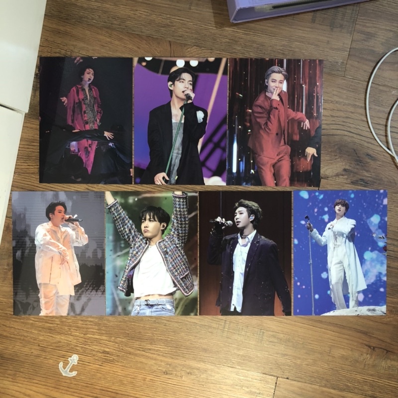 BTS Map Of The Soul ON:E Bluray Postcard Photocard Mots One Suga J-Hope Jimin Taehyung Jungkook