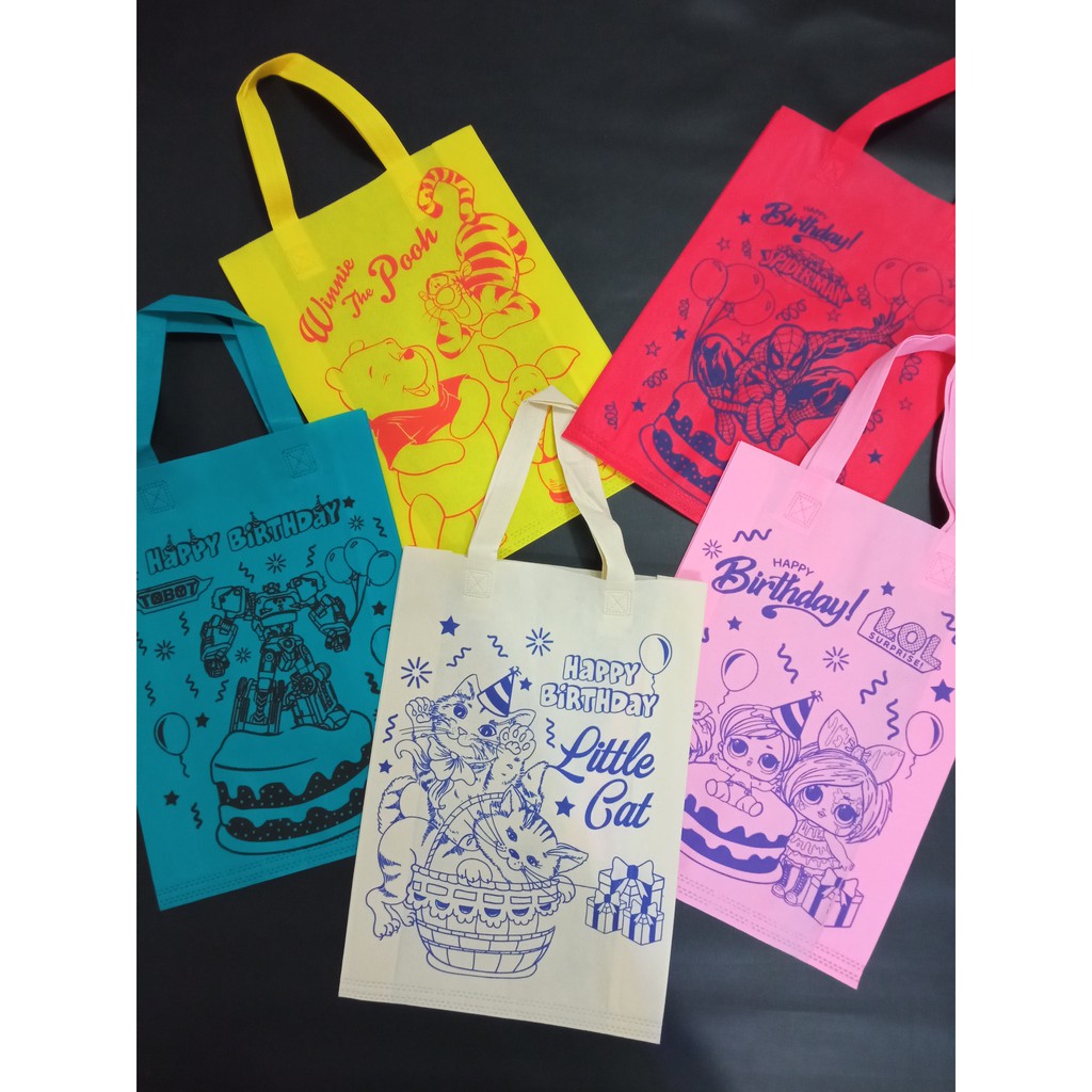 

Paper bag kain karakter anak