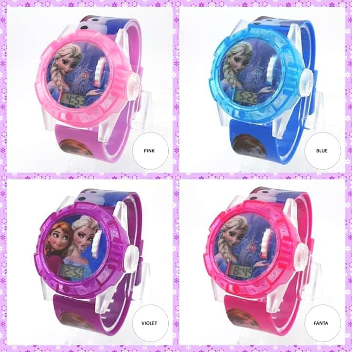 Jam tangan Anak perempuan/Frozen Proyektor