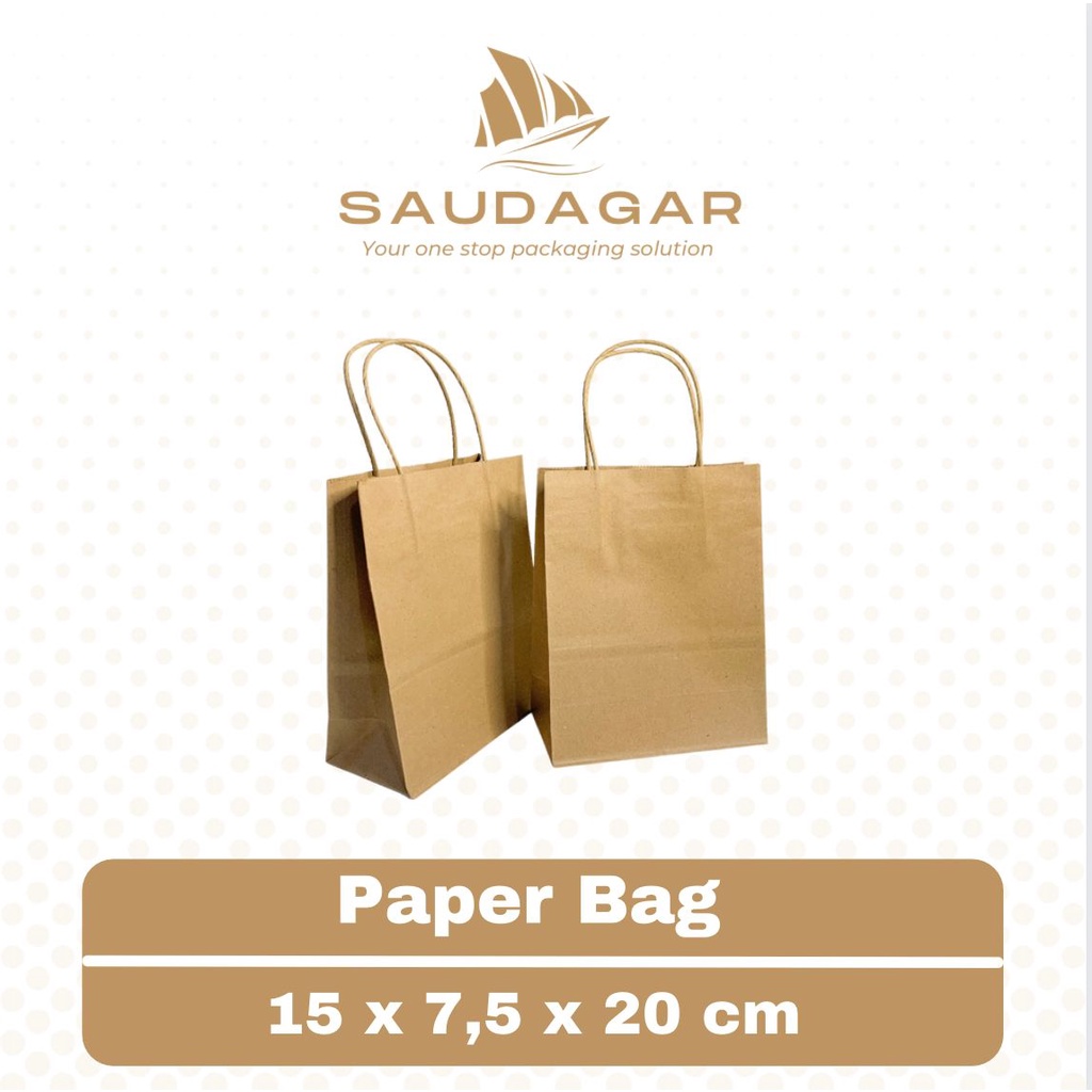 Paper bag polos / tas kertas belanja / shoping / kantong souvenir