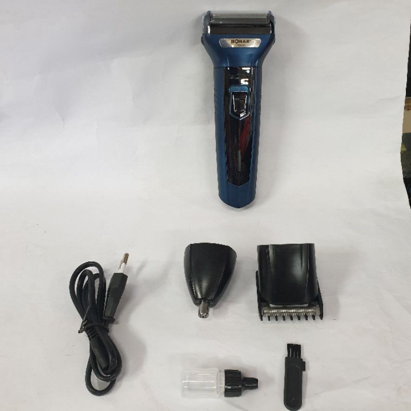 Cukuran rambut sonar 3in1 clipper shaver dan bulu hidung sn-6020 alat cukur kumis janggot murah