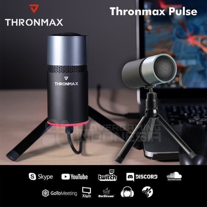 Thronmax Pulse M8 USB Mic Stream Streaming Youtube Live Microphone M8