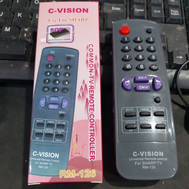 REMOT TV TABUNG SHARP