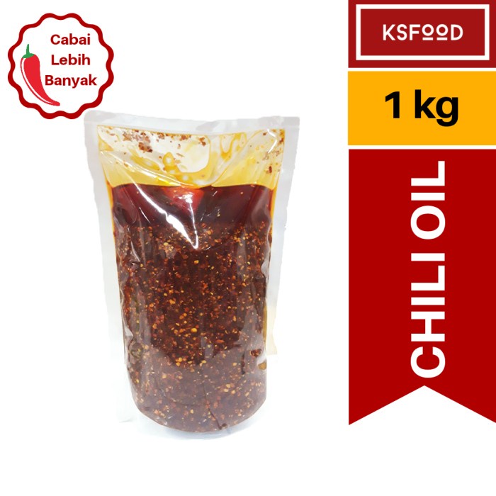 

Fe01Gg Minyak Cabai Atau Chili Oil 1 Kg F30E1F111