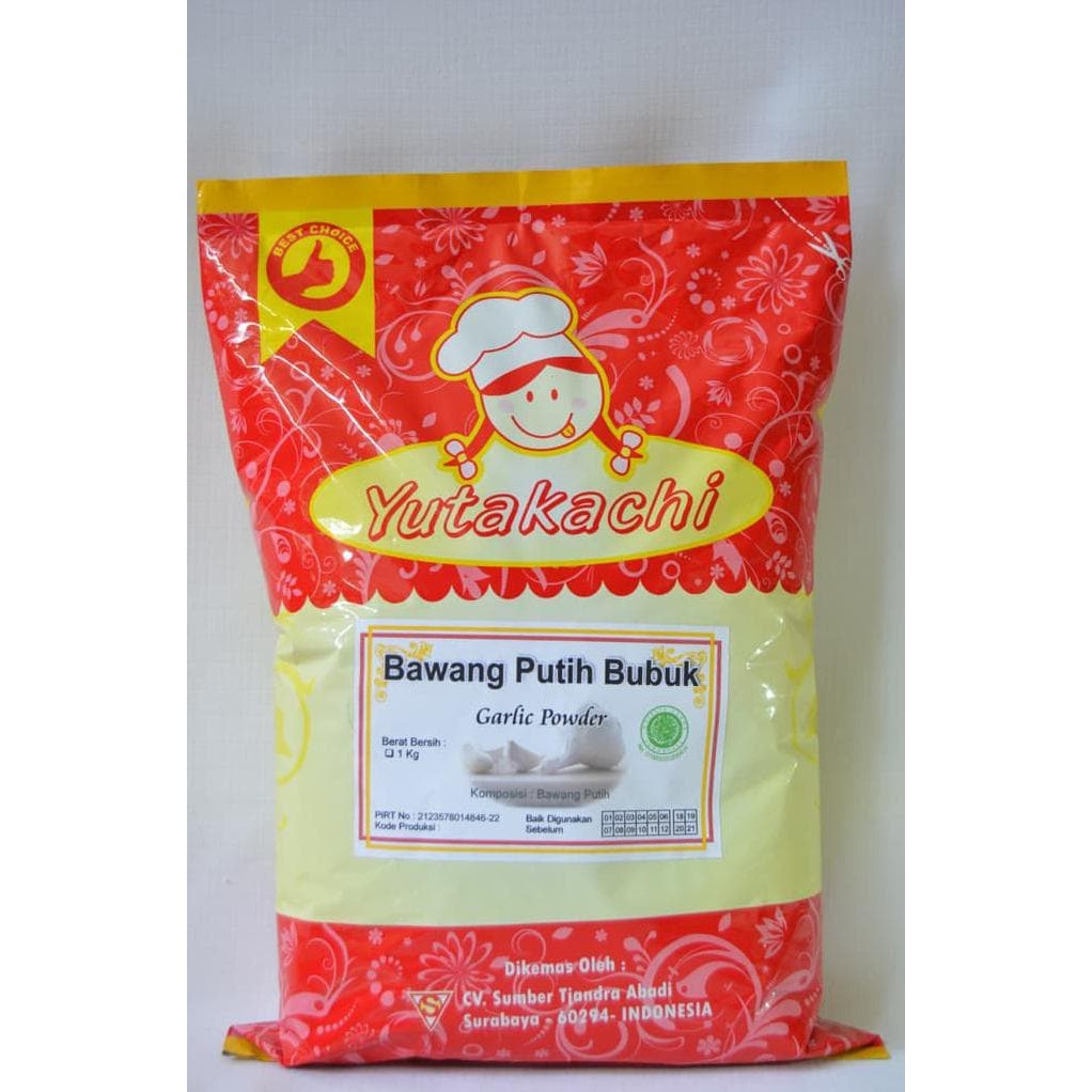 

Bawang Putih Bubuk Yutakachi 1kg 1000gr garlic powder