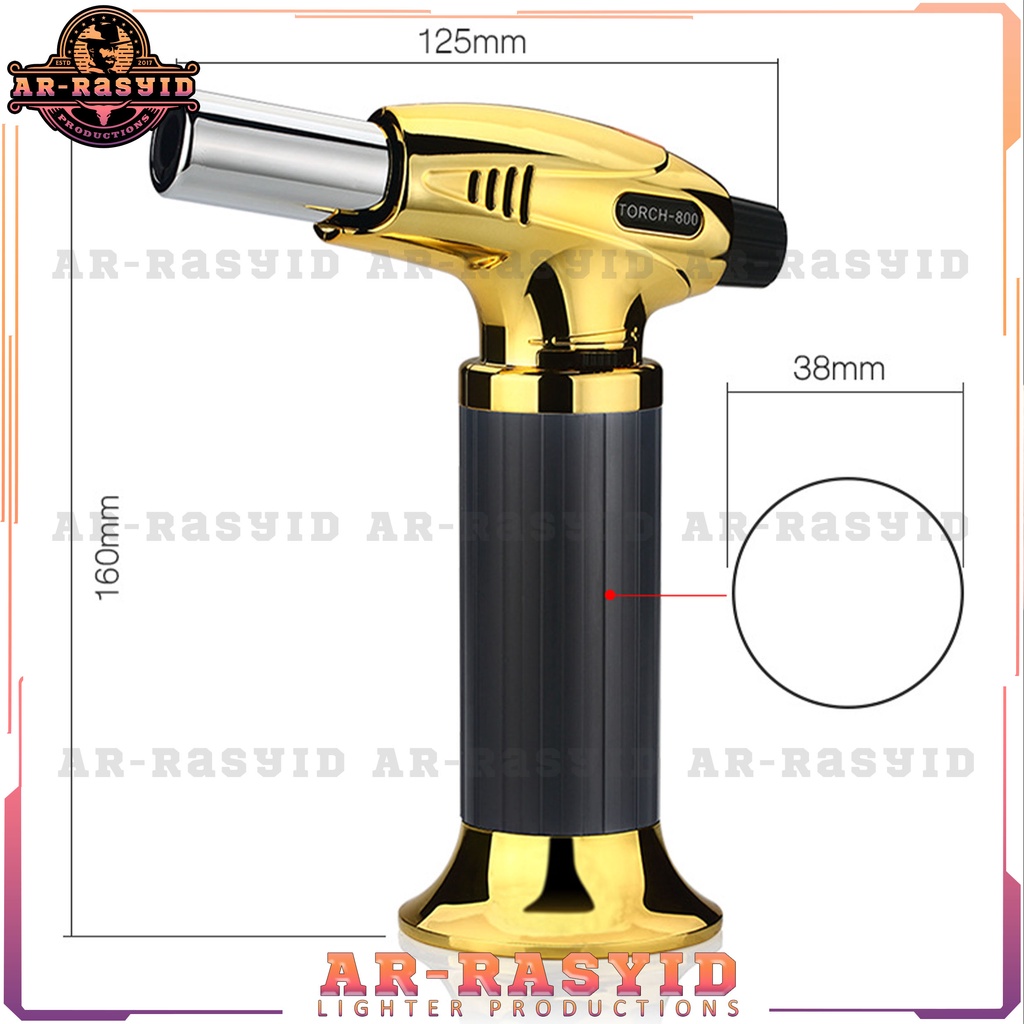 BISA COD Korek Api Las Gas Torch Power Cigar Lighter MOD-800 1982-2