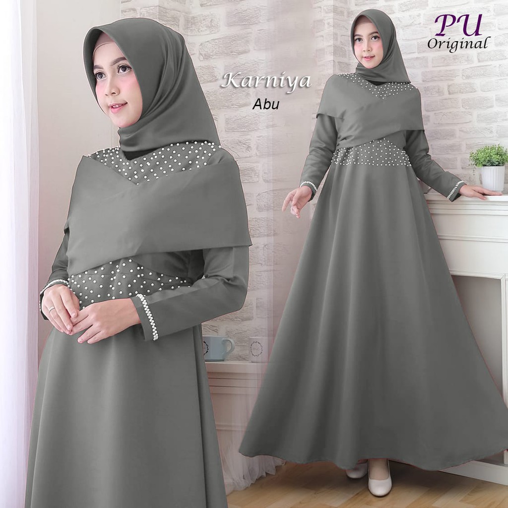 HOPYLOVY - GAMIS MODERN KARNIVA BALOTELLI TABUR MUTIARA