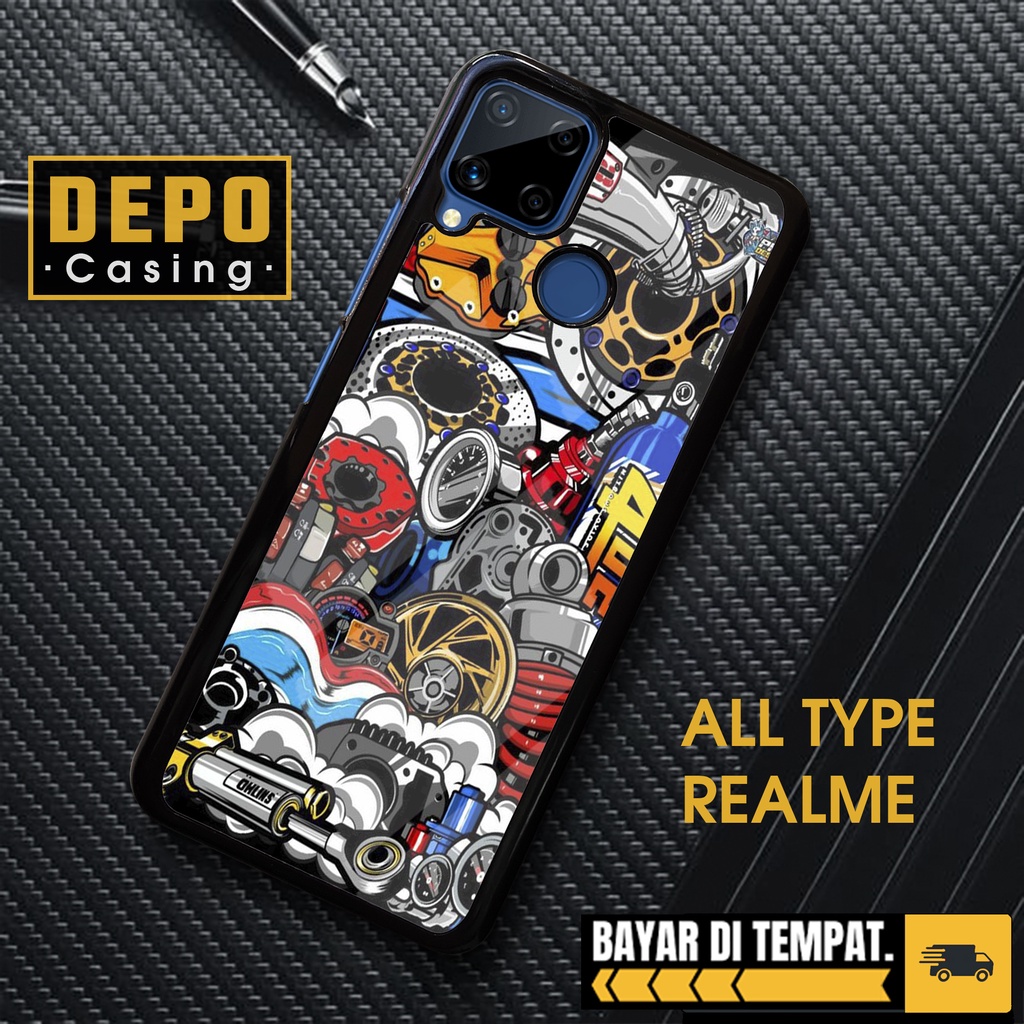 Case Realme C15 Case Hp Realme C15 Glossy Case Depo Casing [OTO] Casing Hp Realme Case Aesthetic Kes