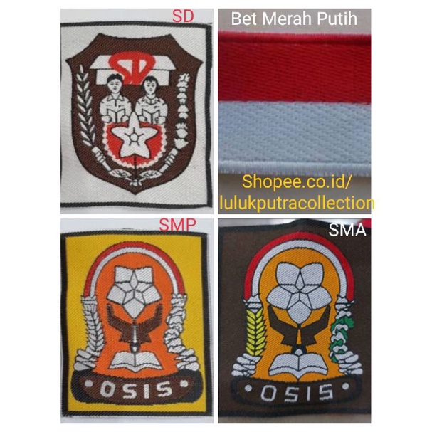 

Bet SD SMP SMA Bordir komputer (Wofen)/Bet SD/Bet SMP/Bet SMA//Perlengkapan Sekolah/Bed SD