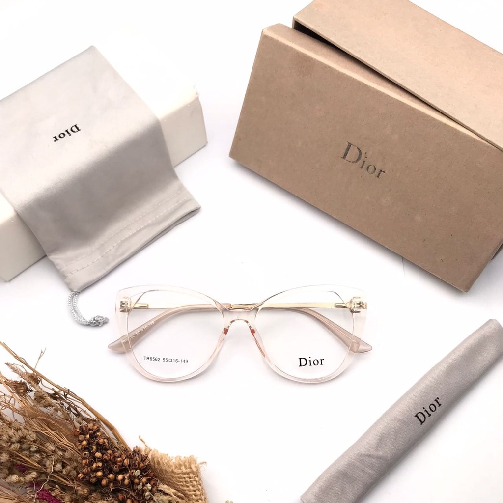 KACAMATA DIOR BISA GANTI LENSA ANTI RADIASI MINUS PHOTOCROMIC