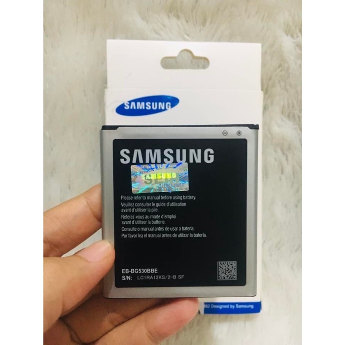 Battery Batre Baterai S4MSUNG Galaxy Grand Prime G530 EB-BG530BBE 2600mAh Original