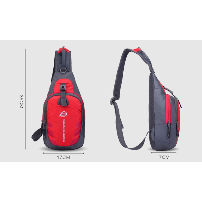 TAS SELEMPANG BAHU PENGWEI OUTDOOR BAG TAS ANTI AIR WATERPROOF