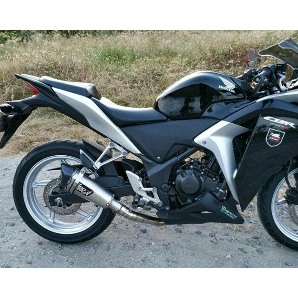 KNALPOT CBR 250 R CBR 250 THAILAND CBR 250 MONO SMOKE MUFFLER FULL SYSTEM Shopee Indonesia