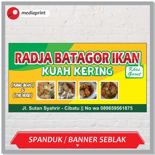 Jual SPANDUK / BANNER / BALIHO / BACKDROP SEBLAK PEDAS SAMBEL Indonesia ...