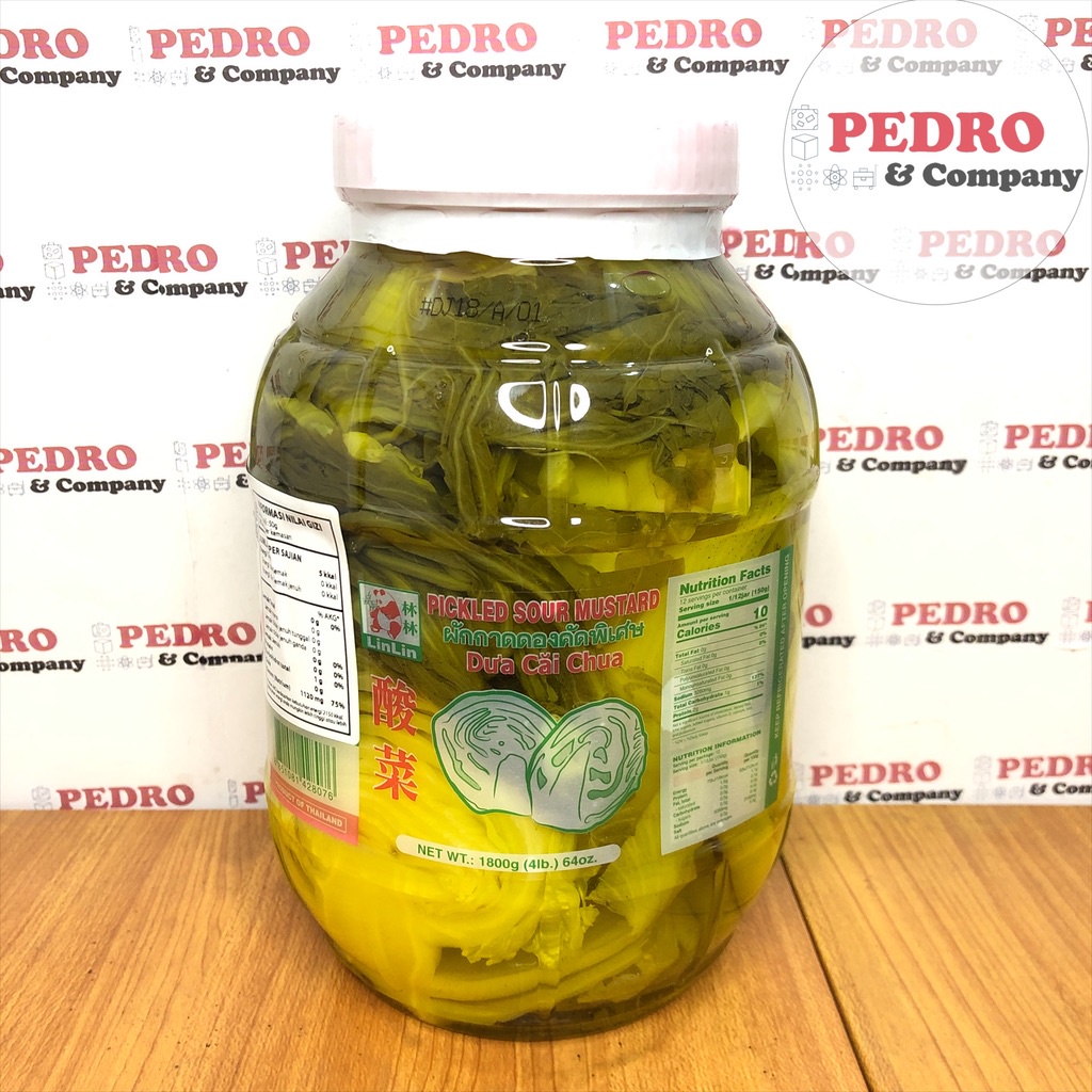 

Linlin picked sour mustard acar sawi 1.8kg