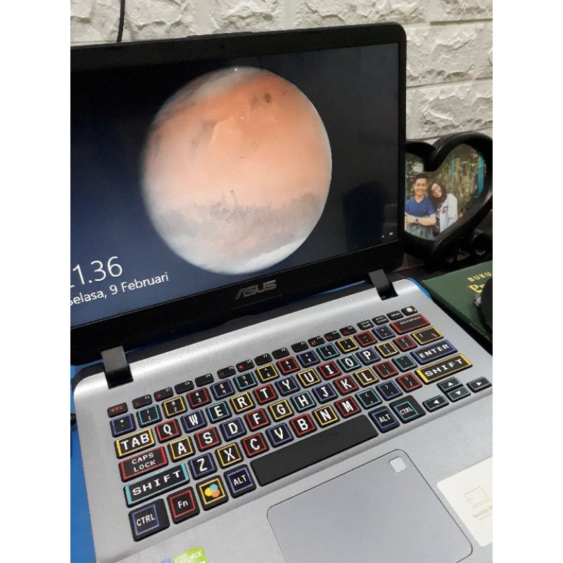 STIKER KEYBOARD / STICKER / STIKER KEYBOARD INGGRIS - ENGLISH / STIKER LAPTOP / STIKER NOTEBOOK